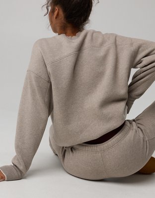 OFFLINE By Aerie Cloud Fleece Oversized Crewneck Sweatshirt