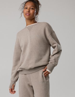 OFFLINE By Aerie Cloud Fleece Oversized Crewneck Sweatshirt