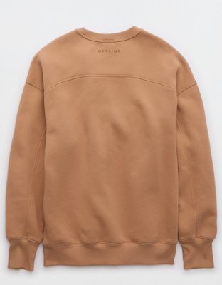 Женские свитеры Aerie OFFLINE By Aerie Cloud Fleece Oversized Crewneck — фото 4