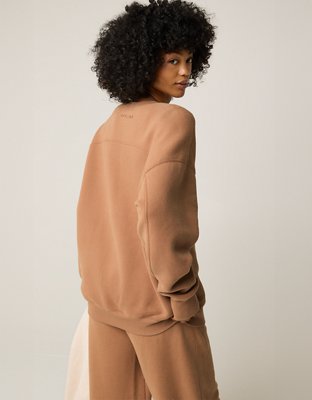 Женские свитеры Aerie OFFLINE By Aerie Cloud Fleece Oversized Crewneck — фото 2
