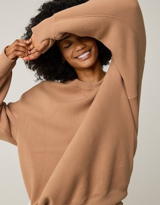 Женские свитеры Aerie OFFLINE By Aerie Cloud Fleece Oversized Crewneck — фото 5