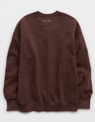 OFFLINE By Aerie Cloud Fleece Oversized Crewneck Sweatshirt