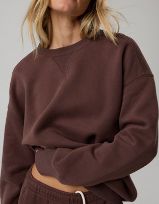 OFFLINE By Aerie Cloud Fleece Oversized Crewneck Sweatshirt