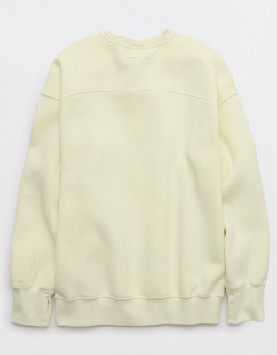 OFFLINE By Aerie Cloud Fleece Oversized Crewneck Sweatshirt