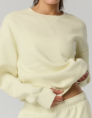OFFLINE By Aerie Cloud Fleece Oversized Crewneck Sweatshirt