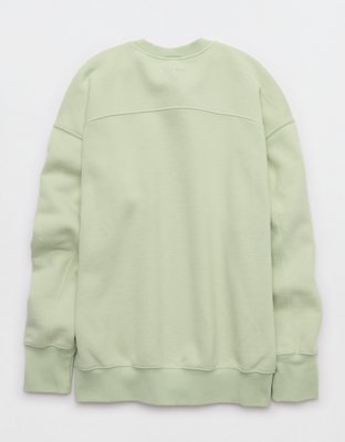 OFFLINE By Aerie Cloud Fleece Oversized Crewneck