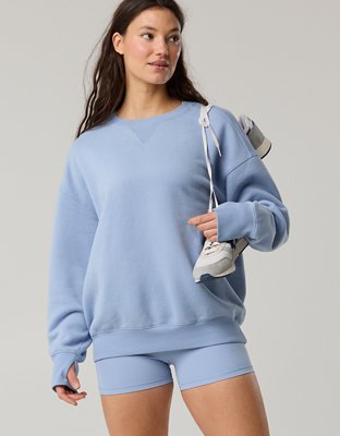OFFLINE By Aerie Cloud Fleece Oversized Crewneck Sweatshirt