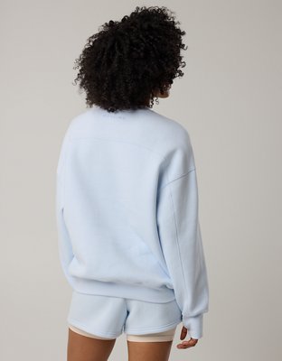 OFFLINE By Aerie Cloud Fleece Oversized Crewneck