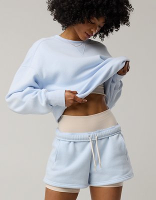 OFFLINE By Aerie Cloud Fleece Oversized Crewneck