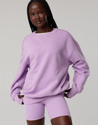 OFFLINE By Aerie Cloud Fleece Oversized Crewneck Sweatshirt