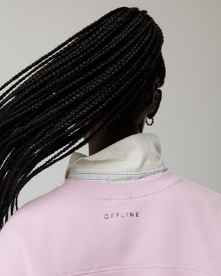 OFFLINE By Aerie Cloud Fleece Oversized Crewneck