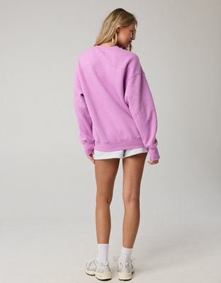 OFFLINE By Aerie Cloud Fleece Oversized Crewneck Sweatshirt