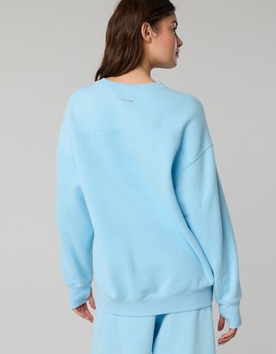 OFFLINE By Aerie Cloud Fleece Oversized Crewneck Sweatshirt