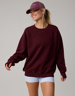 OFFLINE By Aerie Cloud Fleece Oversized Crewneck Sweatshirt