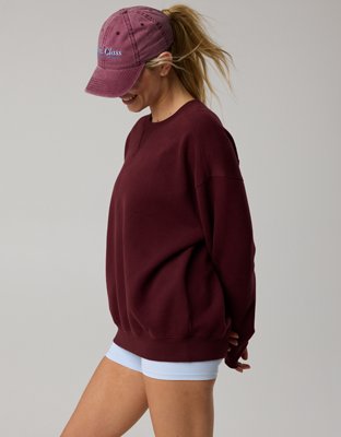 OFFLINE By Aerie Cloud Fleece Oversized Crewneck Sweatshirt