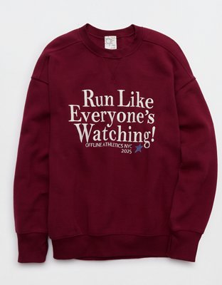 OFFLINE By Aerie Cloud Fleece Oversized Crewneck