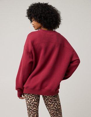 OFFLINE By Aerie Cloud Fleece Crewneck Sweatshirt