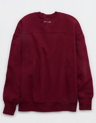 OFFLINE By Aerie Cloud Fleece Oversized Crewneck