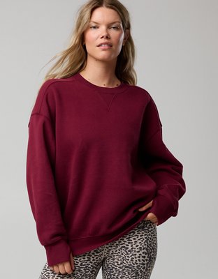 OFFLINE By Aerie Cloud Fleece Oversized Crewneck