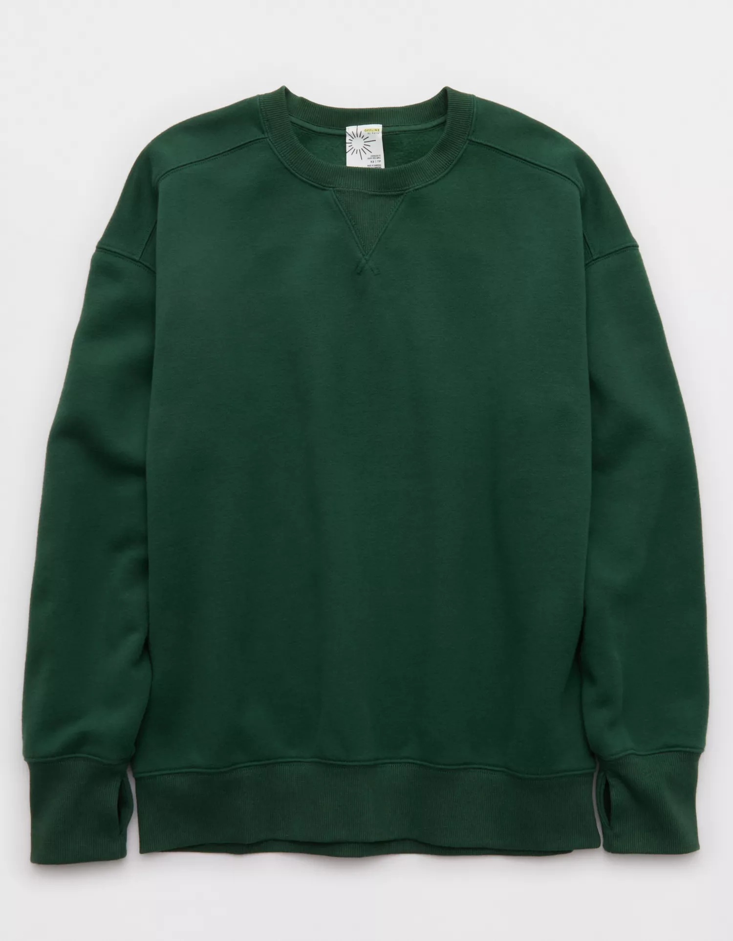OFFLINE By Aerie Cloud Fleece Oversized Crewneck Sweatshirt - thumbnail 3
