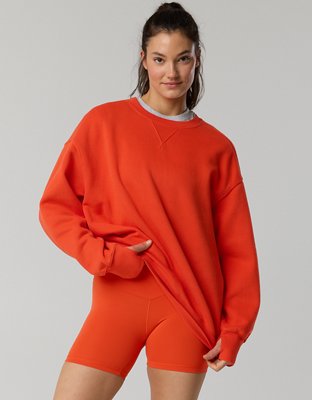 OFFLINE By Aerie Cloud Fleece Oversized Crewneck Sweatshirt