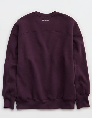 OFFLINE By Aerie Cloud Fleece Oversized Crewneck