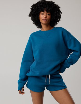 OFFLINE By Aerie Cloud Fleece Oversized Crewneck Sweatshirt