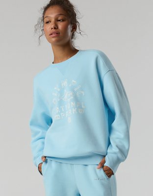 OFFLINE By Aerie Cloud Fleece Oversized Crewneck Sweatshirt