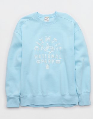 OFFLINE By Aerie Cloud Fleece Oversized Crewneck Sweatshirt | OFFLINE