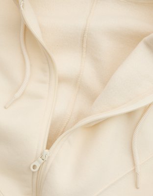OFFLINE By Aerie Sweatshirt de Fleece Cloud con Cierre Completo