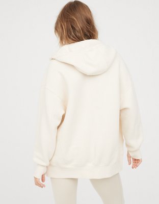 Женские худи Aerie OFFLINE By Aerie Cloud Fleece Full Zip Sweatshirt — фото 3