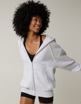 OFFLINE By Aerie Cloud Fleece Full Zip Sweatshirt