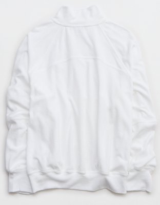 OFFLINE By Aerie Towel Terry Full Zip Sweatshirt
