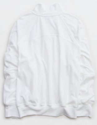 OFFLINE By Aerie Towel Terry Full Zip Sweatshirt