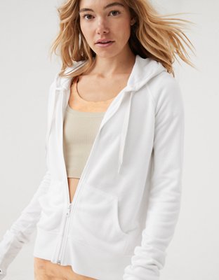 OFFLINE By Aerie Free Spirit Terry Full Zip Sweatshirt