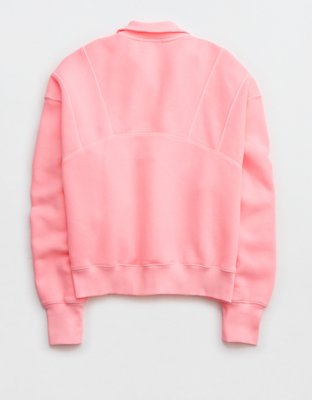 OFFLINE By Aerie Cloud Fleece Quarter Zip Sweatshirt