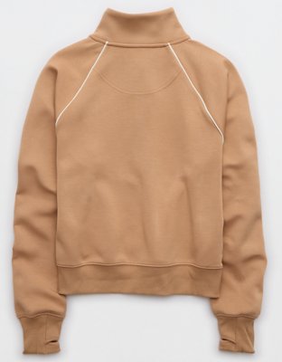 OFFLINE By Aerie ChillUp Quarter Zip Sweatshirt