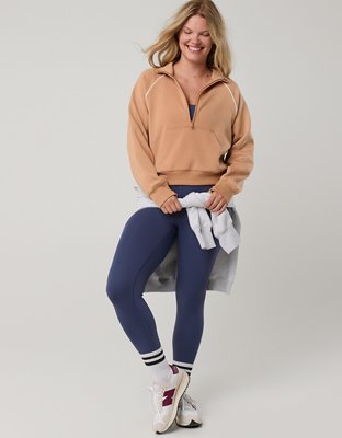 OFFLINE By Aerie ChillUp Quarter Zip Sweatshirt