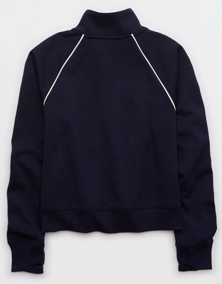 OFFLINE By Aerie ChillUp Quarter Zip Sweatshirt