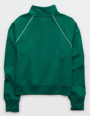 OFFLINE By Aerie ChillUp Quarter Zip Sweatshirt