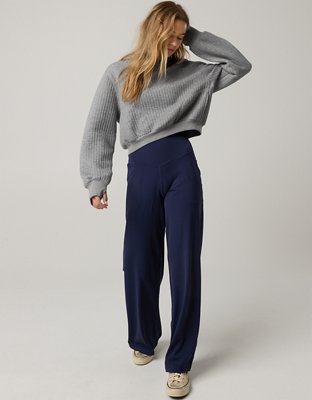 OFFLINE By Aerie Coffee Run Cropped Hoodie