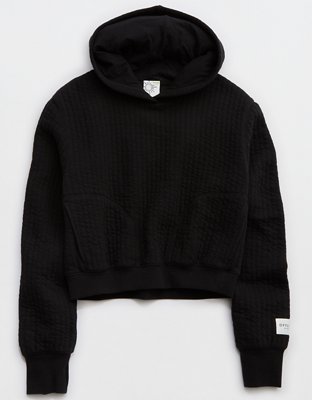 Offline sherpa cropped hoodie hotsell
