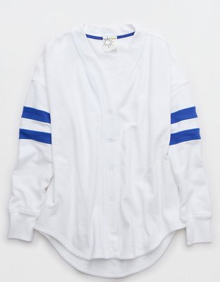 OFFLINE By Aerie Throw-back Long Sleeve Baseball Shirt