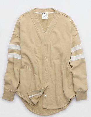 OFFLINE By Aerie Throw-back Long Sleeve Baseball Shirt