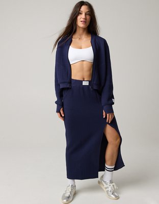 OFFLINE By Aerie Coffee Run Chamarra de Aviador