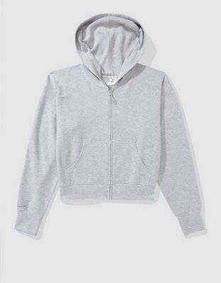 OFFLINE By Aerie OTT Sweatshirt de Fleece con Cierre Completo
