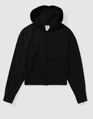 OFFLINE By Aerie OTT Sweatshirt de Fleece con Cierre Completo