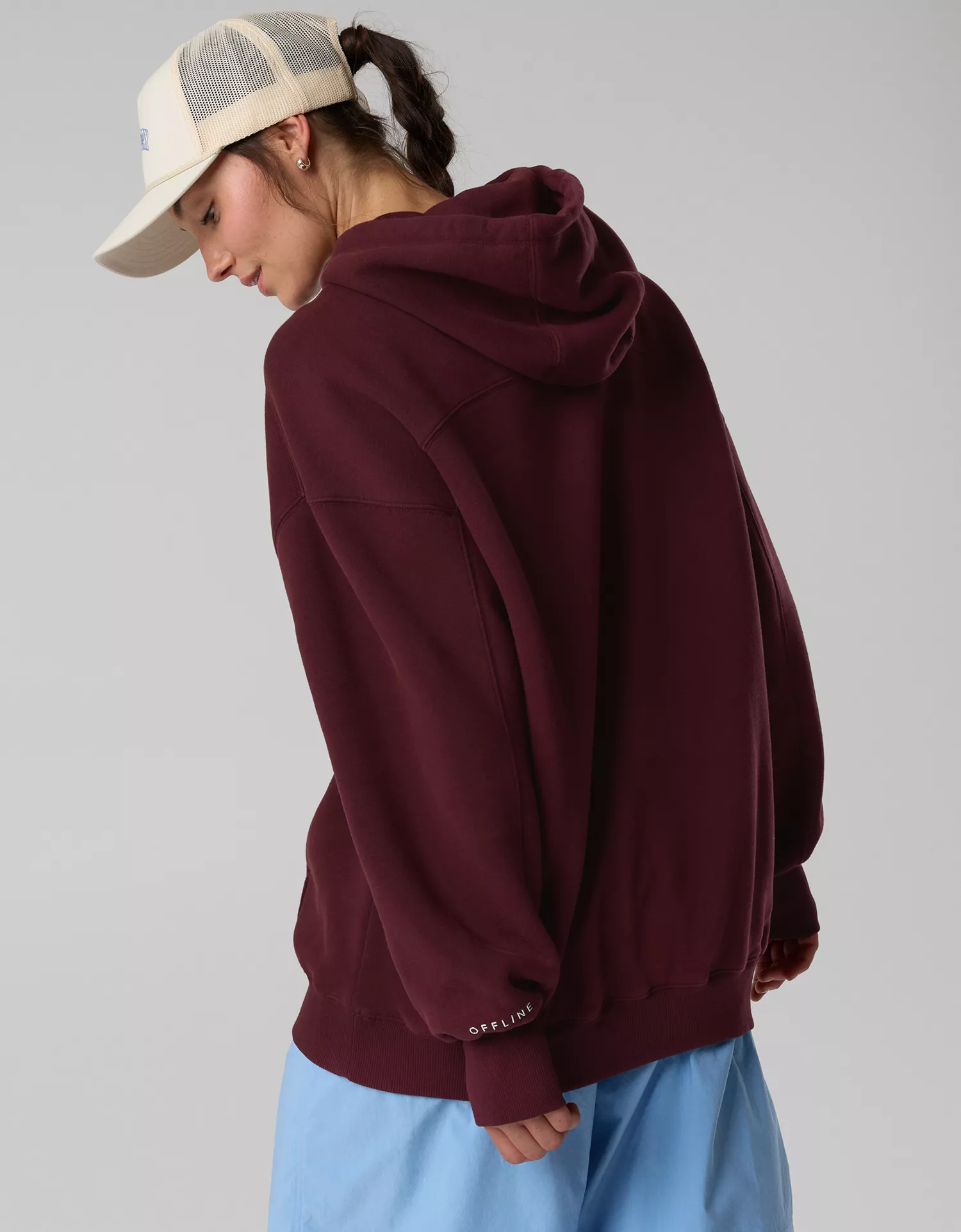OFFLINE By Aerie Cloud Fleece Oversized Hoodie - thumbnail 2