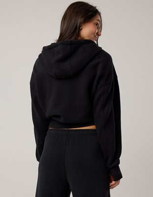 OFFLINE By Aerie Cloud Fleece Snap Front Hoodie