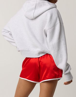 OFFLINE By Aerie Cloud Fleece Snap Front Hoodie